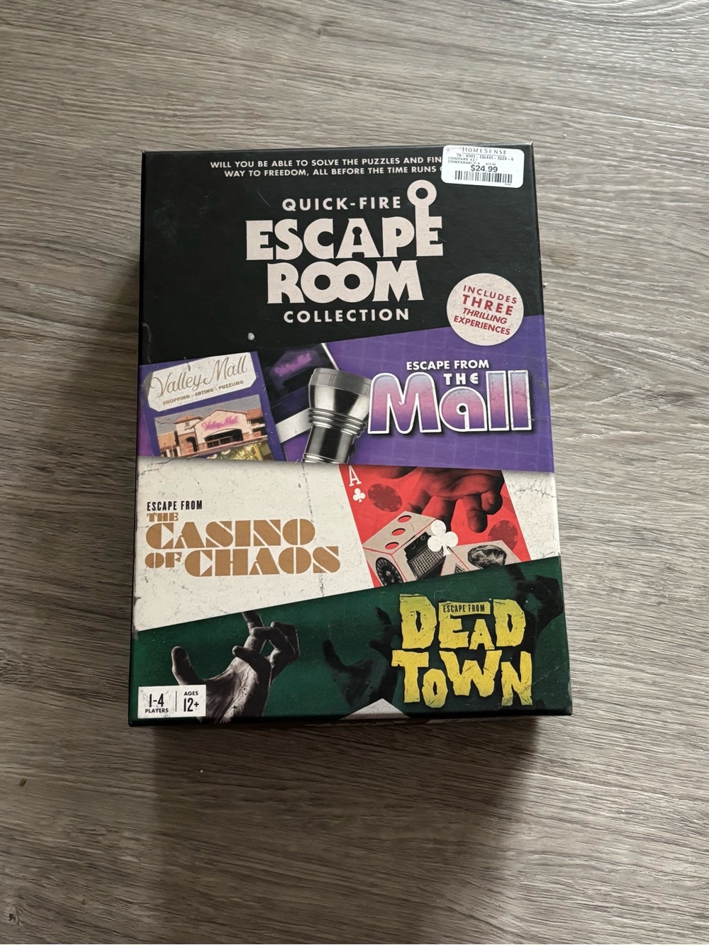 Quick-Fire Escape Room Collection Game